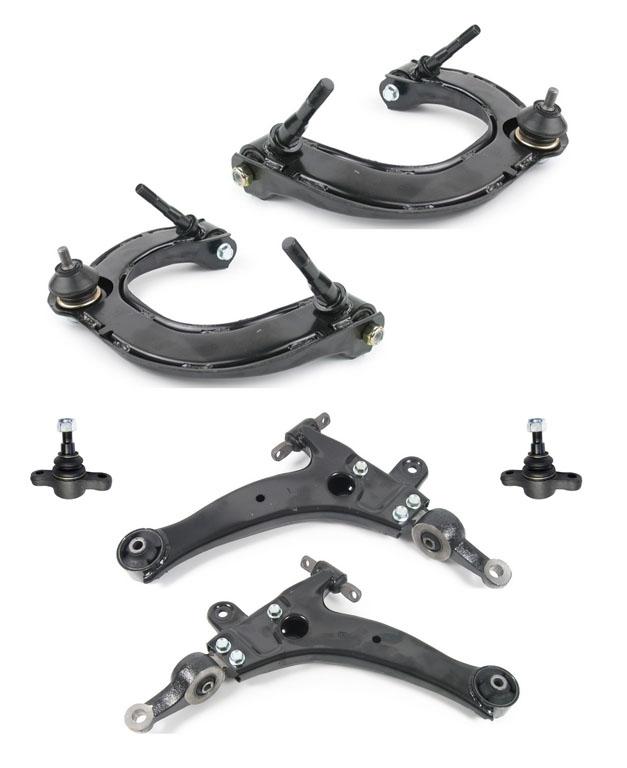 for Hyundai Sonata Optima 02-05 Upper Lower Control Arm Ball Joint, Bushings
