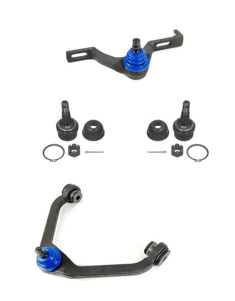 Explorer Mountaineer 98-01 Front Left & Right Upper Control Arms and Ball Joints