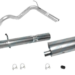 Fits 95 Chevrolet G10 G20 Van 110wb Muffler Exhaust System 53155 18219 44426