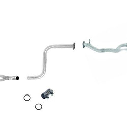 For Honda Accord 1991 1992 1993 SE EX 2.2 Resonator Pipe Muffler Exhaust System