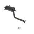 Silenciador de escape trasero con junta compatible con SUBARU LEGACY 95-99 H4-2.2L 