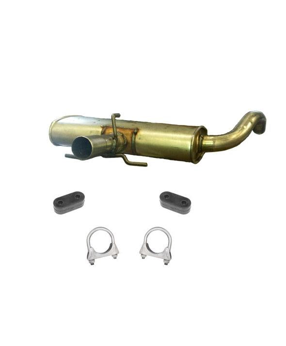 Silenciador medio estilo OE para motor GOLF JETTA CABRIO ABA con abrazaderas y perchas