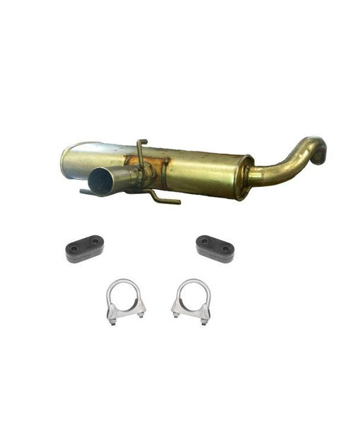 GOLF JETTA CABRIO ABA Engine OE Style Middle Muffler With Clamps & Hangers