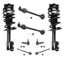 Front Complete Struts Lower Control Arms & Tie Rods For Saturn S Series 91-2002