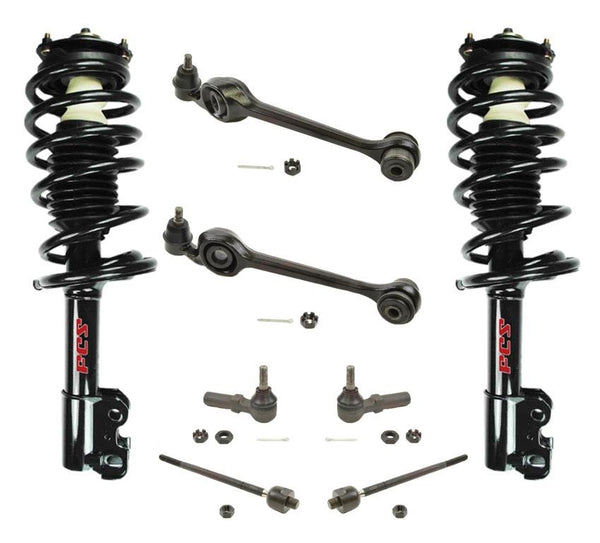 91-2002 Saturn Master Chasis Kit 8 piezas F Srpings Struts Brazo de control Rótula