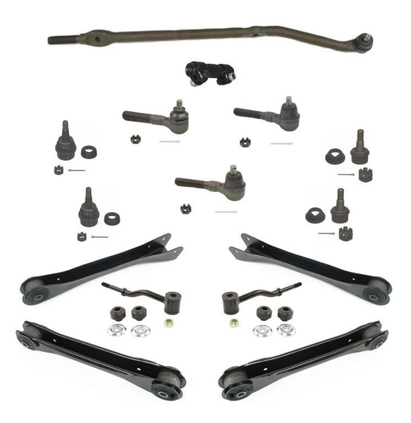 Fits 91-01 Jeep Cherokee Drag Link Tie Rod Ball Joints Kit Steering & Suspension
