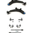 For Elantra Tiburon 8Pc Kit Control Arms Bushings Ball Joints Tie Rods Sway Bar
