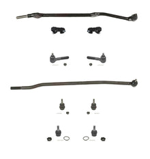 Kit de varillas de amarre de rótula de enlace de arrastre, Kit de 10 piezas para Jeep Grand Cherokee V8 93-98
