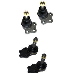1997-1999 Durango Dakota 2 Wheel Drive (4) Lower & Upper Ball Joints K7241 K7242
