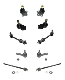 Fits 97-99 Durango Dakota Rear Wheel Drive Lower & Upper Ball Joints Tie Rods