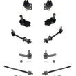 Fits 97-99 Durango Dakota Rear Wheel Drive Lower & Upper Ball Joints Tie Rods