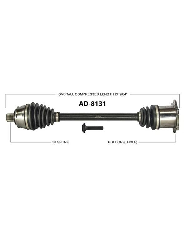 AD8131 D/S CV Eje Eje Conjunto Completo Nuevo