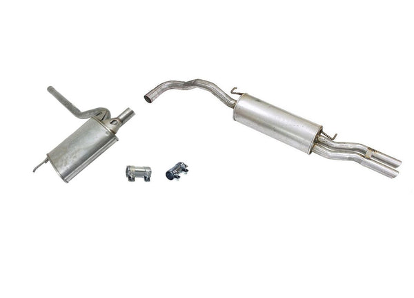 97-2000 Audi A4 1.8L Turbo AEB Eng Middle & Rear Muffler Exhaust System