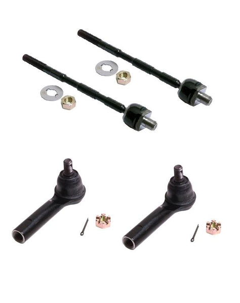 Inner & Out Tie Rod Rods Ends (4) Pc Kit Fits 93 to 02/1996 Nissan Altima