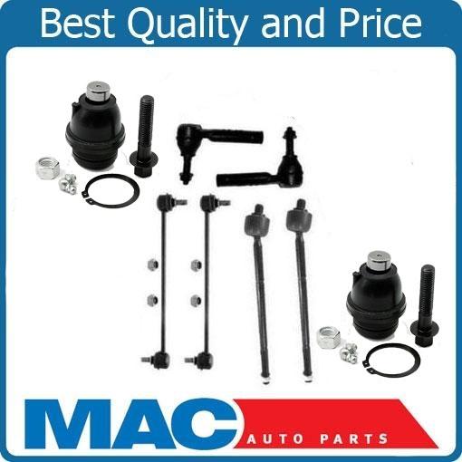 Lower Ball Joints Inn Outer Tie Rod Ends Stabilizer Links for 07-17 Compass