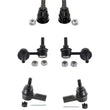 Fits ELEMENT 03-11 Front Lower Ball Joints Sway Bar Links & Outer Tie Rods 6Pc