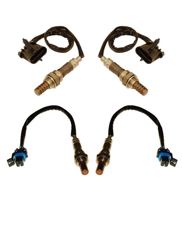 Camaro Firebird (4) Front & Rear O2 Oxygen Sensor Direct Fit 250-24012 250-24340