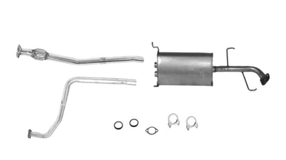 Tubo de extensión flexible de silenciador medio H para Nissan Pathfinder QX4 3,3 Infiniti 96-00
