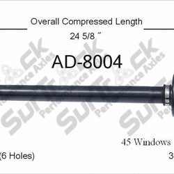 Audi Volkswagen CV Drive Joint medio eje nuevo calidad premium