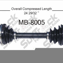 Mercedes Benz CV Drive Axle Shaft Brand New Premium Quality