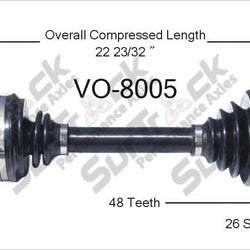 Brand New Driver Side Will Fit Volvo 850 V70 S70 C70 With Manual Transmission