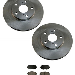 2002-2006 Camry 4 Cly 275MM Kit de pastillas de rotor de freno delantero Rotores 31050 CD908