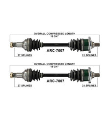 Front Complete CV Axle Shafts For 2005 Arctic Cat 250 300 400 Four Wheel Drive