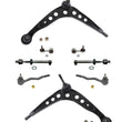 325 325e 325i Front Low L & R Control Arm W/ Ball Joint REF# K9625 K9627 8Pc KIT