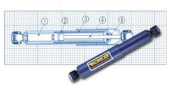 Fits 1995-2004 Toyota Tacoma 4 Wheel Drive Monroe Matic Shock Shocks