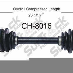 1995-97 Dodge Neon Front Driver Side CV Drive Axle Shaft Constant Velocity