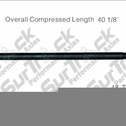 Front Passenger Side CV Drive Axle Shaft Fits for 1999-04 Jeep Grand Cherokee