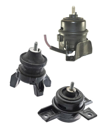 for 2007-2012 Hyundai Veracruz 07-09 Santa Fe 3Pc Engine Motor Mount Kit