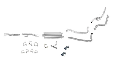 Se ajusta al sistema de escape Silverado Pick Up 88-93 de 131 pulgadas con base de 5.7 y tracción trasera. - Photo 1