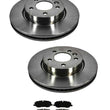 Fits For 05-07 Range Rover LR3 4.0L V6 Only Front Brake Rotors & Ceramic Pads