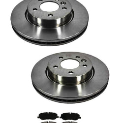 Fits For 05-07 Range Rover LR3 4.0L V6 Only Front Brake Rotors & Ceramic Pads