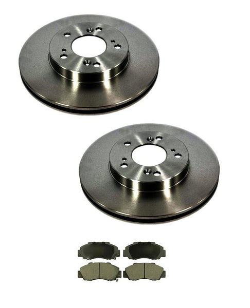 Fits 1997-2001 Integra Type R Front Brake Rotors Ceramic Pad