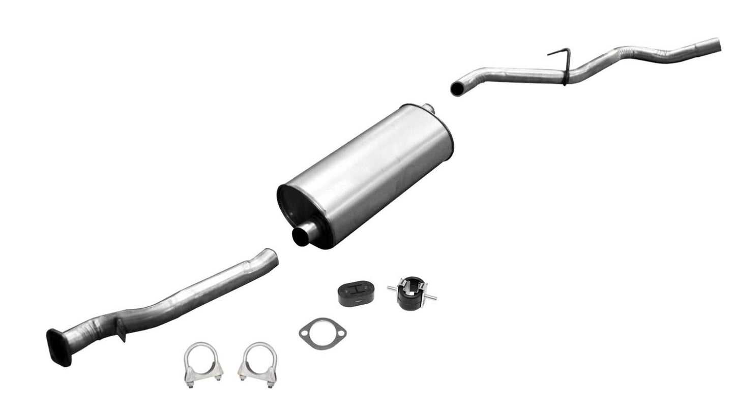 99-2002 Frontier 3.3L 116 Wheel Base Crew Cab 116 WB Only Muffler Exhaust System - Photo 1
