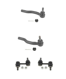 4 varillas de amarre, eslabones de barra estabilizadora, KIT de 4 piezas 800031800032 750146 04-13 QX56
