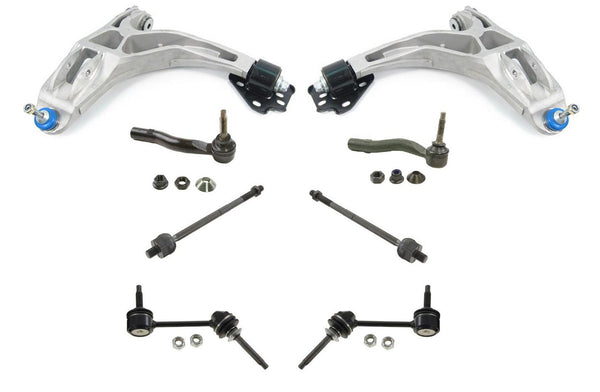 CROWN VICTORIA TOWN CAR GRAND MARQUIS Control Arms Sway Bars & Tie Rods 6pc Kit