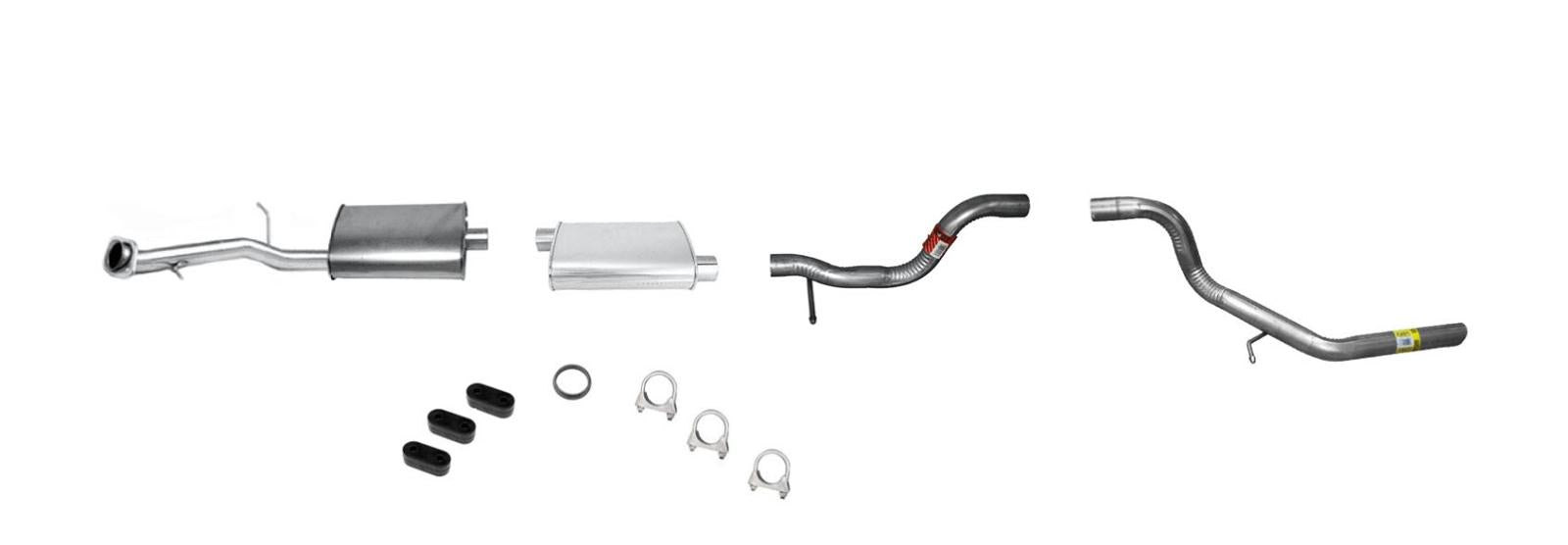 07 10 Sistema de tubo de escape silenciador Sport Trac 4.6L WKR 54823 21565 52446 54683