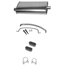 91-95 Dodge Grand Caravan Voyager Muffler With Bracket Clamps Supports