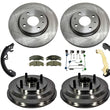2008 2.0L Focus Front Rotors & Ceramic Pads & Rear Drums Bearings and Shoes