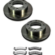 Fits for 99-04 Chevrolet Silverado 2500 Front Brake Brake Rotors Ceramic Pads 3p
