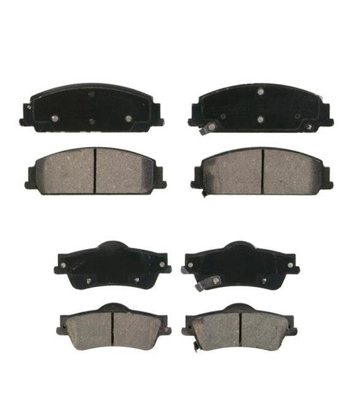 2008-2009 G8 Front & Rear Dash4 Ceramic Brake Pads CD1351 CD1352