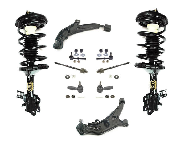 Brazos de control, rótulas, varillas de amarre, enlaces estabilizadores, 10P, se adaptarán a 95-99 Maxima I30