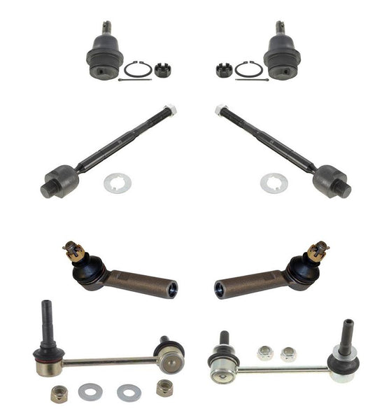 Fits Lexus GX470 & Toyota 4Runner 03-09 Lower Ball Joints Sway Bars Tie Rods