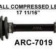 98 99 00 01 Arctic Cat 250 300 400 500 454 CV Axle Shaft Complete Front Right