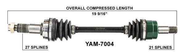 03 04 05 06 07 08 Yamaha Grizzly 660 HD CV Axle Shaft Complete Front Right