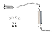 1985-1993 Volvo 245 Wagon 2.3L Sistema de escape sin silenciador turbo