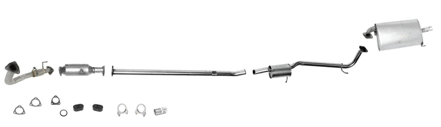 Accord 2.3L 2Door Cal Emis. M/T Eng Pipe Converter With Exhaust System Muffler